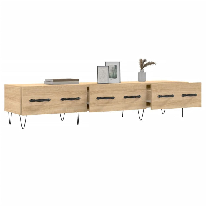 Dulap TV, stejar sonoma, 150x36x30 cm, lemn prelucrat - WALTI WALTI