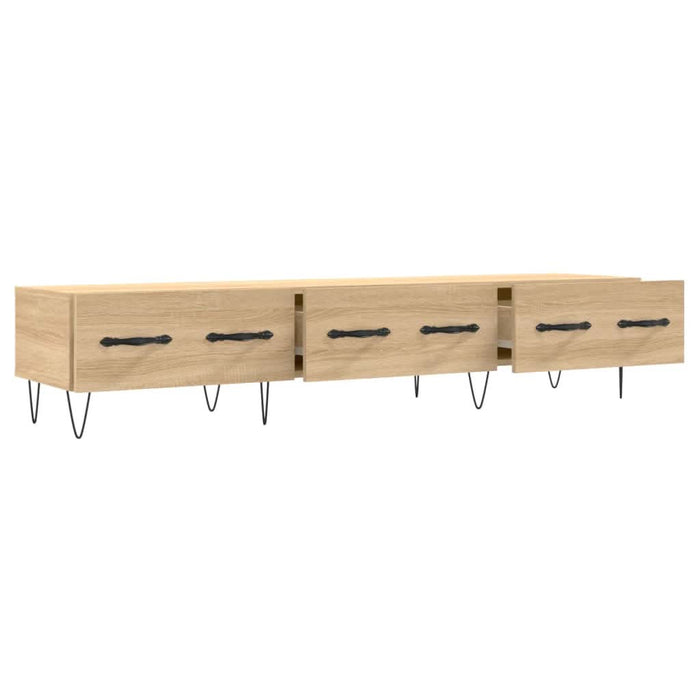 Dulap TV, stejar sonoma, 150x36x30 cm, lemn prelucrat - WALTI WALTI