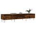 Dulap TV, stejar fumuriu, 150x36x30 cm, lemn prelucrat - WALTI WALTI