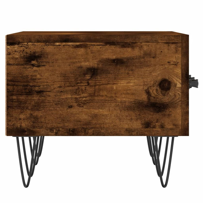 Dulap TV, stejar fumuriu, 150x36x30 cm, lemn prelucrat - WALTI WALTI
