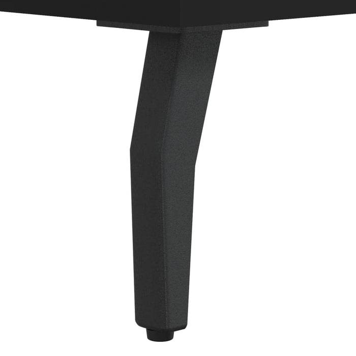 Dulap TV, negru, 150x36x30 cm, lemn prelucrat WALTI