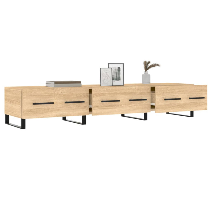 Dulap TV, stejar sonoma, 150x36x30 cm, lemn prelucrat WALTI