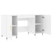 Birou, alb, 140x50x75 cm, lemn compozit - WALTI WALTI