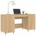 Birou, stejar sonoma, 140x50x75 cm, lemn compozit - WALTI WALTI