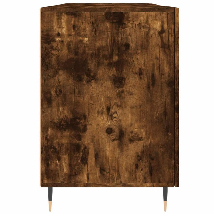 Birou, stejar afumat, 140x50x75 cm, lemn compozit - WALTI WALTI