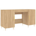 Birou, stejar sonoma, 140x50x75 cm, lemn compozit - WALTI WALTI