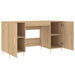 Birou, stejar sonoma, 140x50x75 cm, lemn compozit - WALTI WALTI