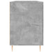 Birou, gri beton, 140x50x75 cm, lemn compozit - WALTI WALTI