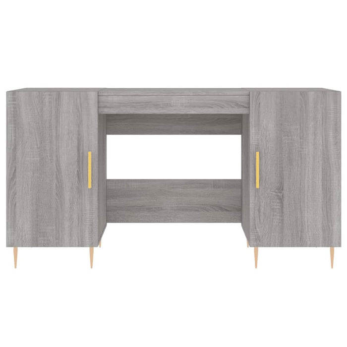 Birou, gri sonoma, 140x50x75 cm, lemn compozit - WALTI WALTI