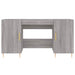 Birou, gri sonoma, 140x50x75 cm, lemn compozit - WALTI WALTI
