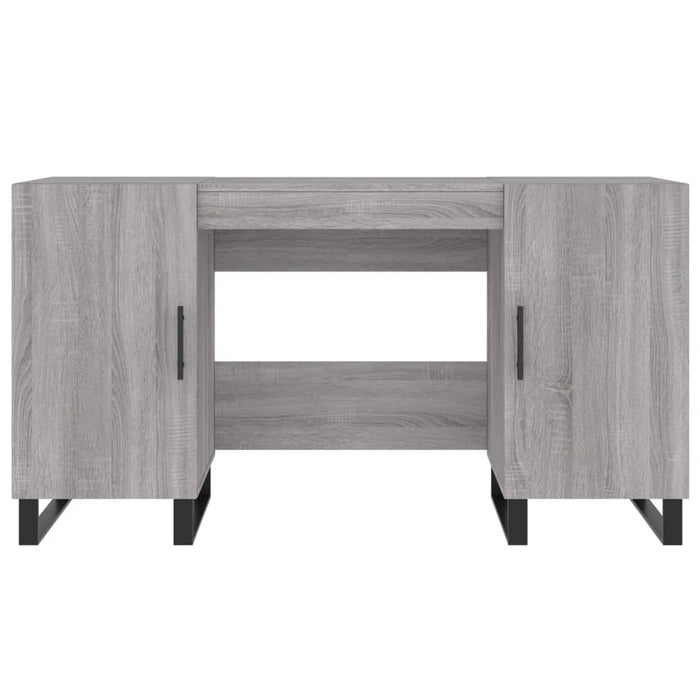 Birou, gri sonoma, 140x50x75 cm, lemn compozit - WALTI WALTI