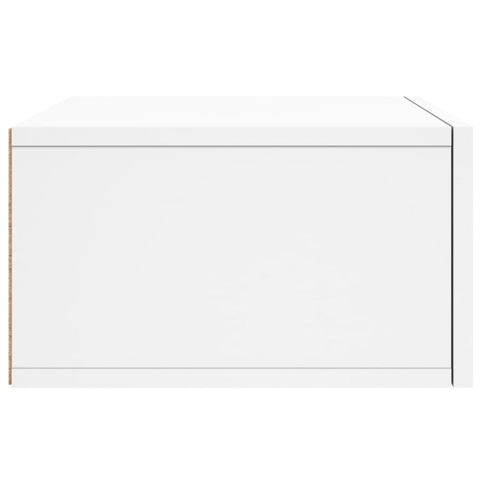 Noptiere de perete, 2 buc., alb, 35x35x20 cm - WALTI WALTI