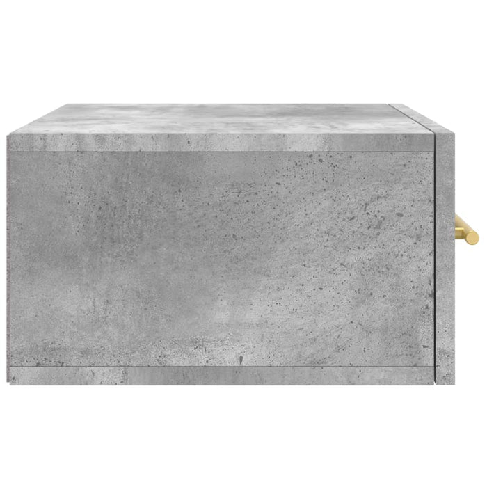 Noptieră de perete, gri beton, 35x35x20 cm - WALTI WALTI