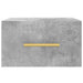 Noptiere montate pe perete 2 buc. gri beton 35x35x20 cm - WALTI WALTI