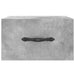 Noptiere montate pe perete 2 buc. gri beton 35x35x20 cm - WALTI WALTI