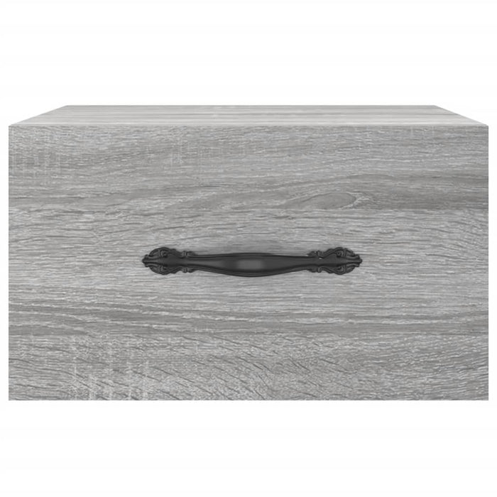 Noptiere de perete, 2 buc., sonoma gri, 35x35x20 cm - WALTI WALTI