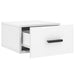 Noptiere de perete, 2 buc., alb, 35x35x20 cm - WALTI WALTI