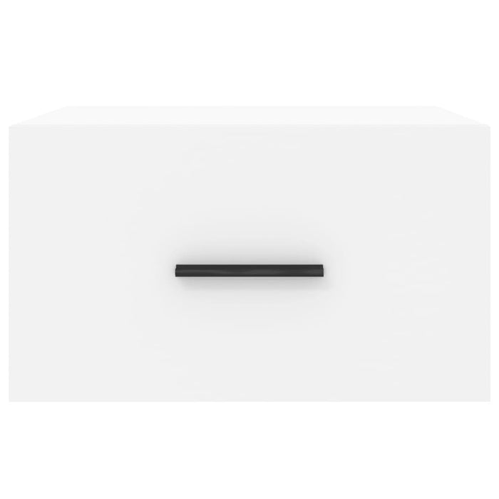 Noptiere de perete, 2 buc., alb, 35x35x20 cm - WALTI WALTI