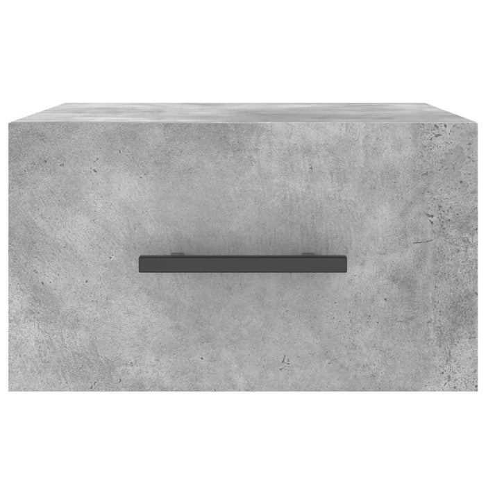 Noptieră de perete, gri beton, 35x35x20 cm - WALTI WALTI