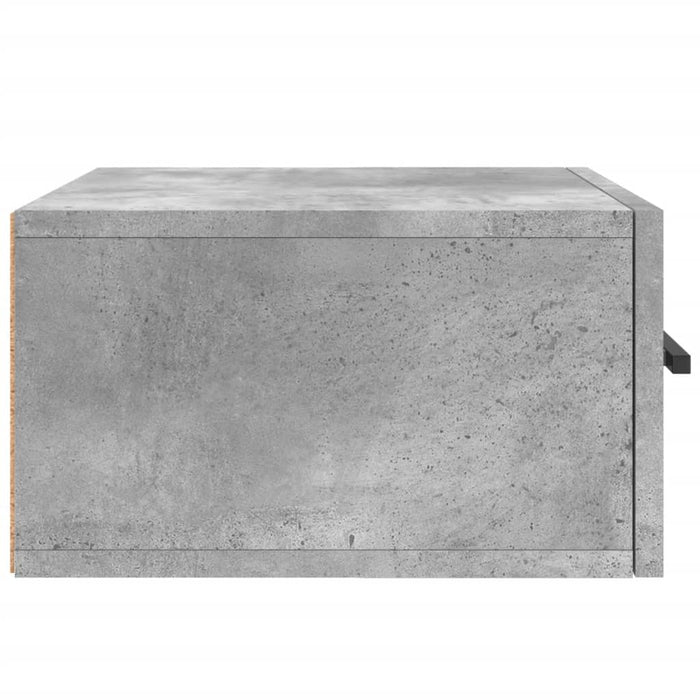 Noptieră de perete, gri beton, 35x35x20 cm - WALTI WALTI