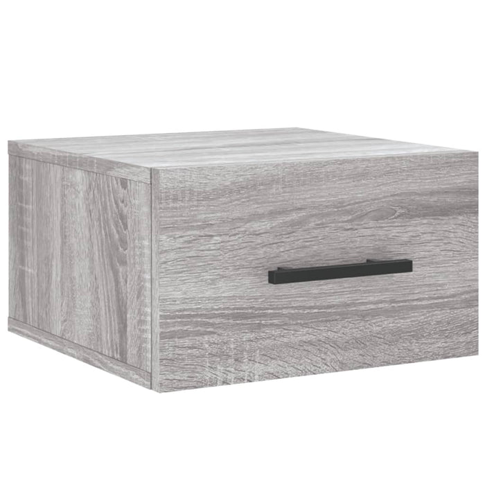Noptiere de perete, 2 buc., sonoma gri, 35x35x20 cm - WALTI WALTI