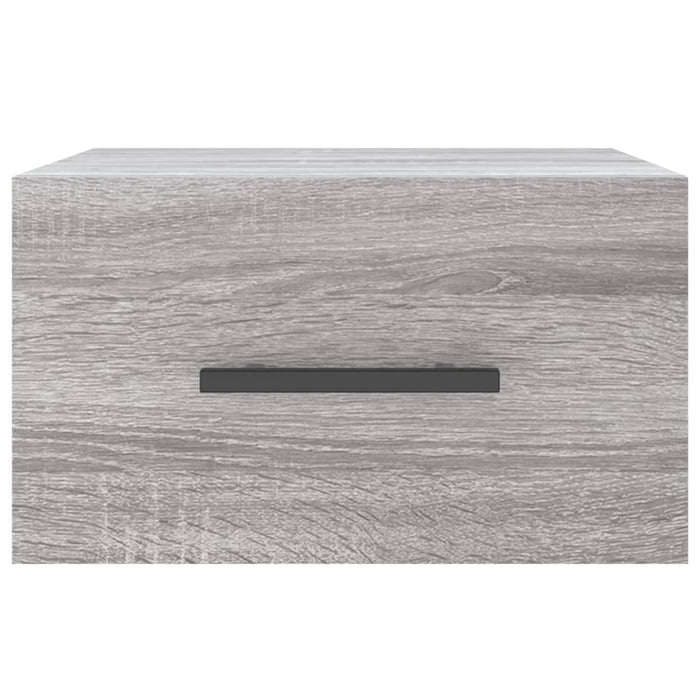 Noptiere de perete, 2 buc., sonoma gri, 35x35x20 cm - WALTI WALTI