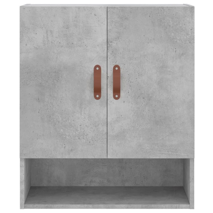 Dulap de perete, gri beton, 60x31x70 cm, lemn compozit - WALTI WALTI