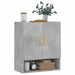 Dulap de perete, gri beton, 60x31x70 cm, lemn compozit - WALTI WALTI