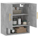 Dulap de perete, gri beton, 60x31x70 cm, lemn compozit - WALTI WALTI