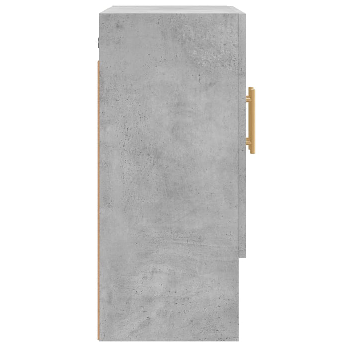 Dulap de perete, gri beton, 60x31x70 cm, lemn compozit - WALTI WALTI