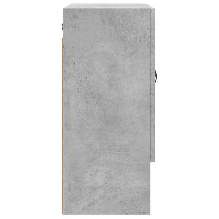 Dulap de perete, gri beton, 60x31x70 cm, lemn compozit - WALTI WALTI