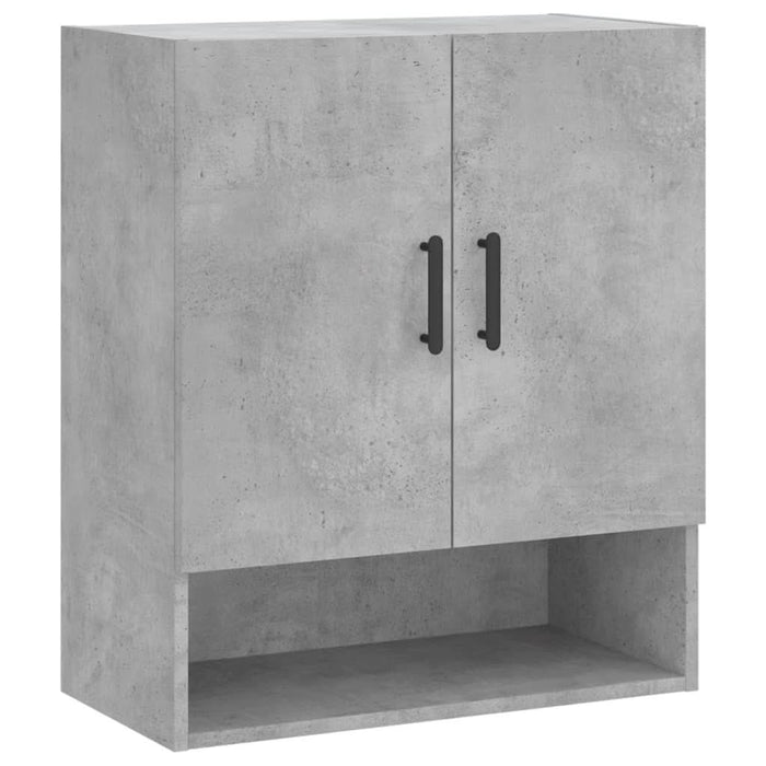 Dulap de perete, gri beton, 60x31x70 cm, lemn compozit - WALTI WALTI