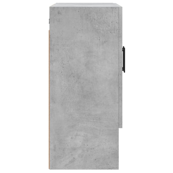 Dulap de perete, gri beton, 60x31x70 cm, lemn compozit - WALTI WALTI