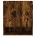 Dulap de perete, stejar fumuriu, 60x31x70 cm, lemn compozit - WALTI WALTI