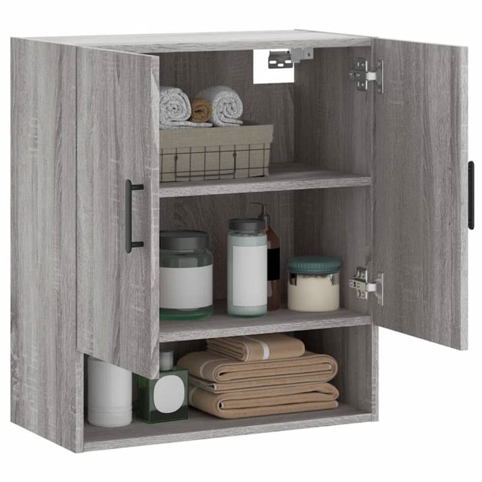 Dulap de perete, gri sonoma, 60x31x70 cm, lemn compozit - WALTI WALTI