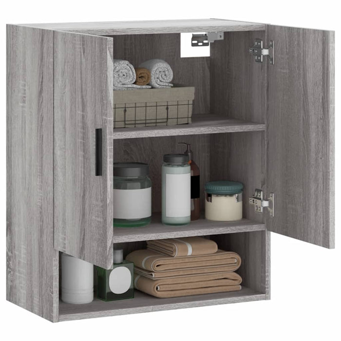 Dulap de perete, gri sonoma, 60x31x70 cm, lemn compozit - WALTI WALTI