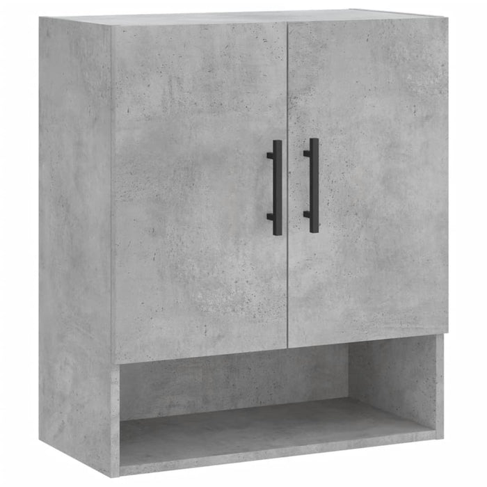 Dulap de perete, gri beton, 60x31x70 cm, lemn compozit - WALTI WALTI