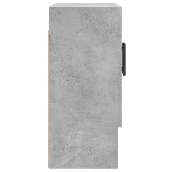 Dulap de perete, gri beton, 60x31x70 cm, lemn compozit - WALTI WALTI