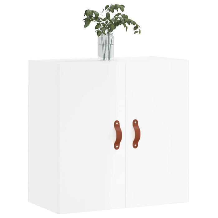 Dulap de perete, alb extralucios, 60x31x60 cm, lemn compozit - WALTI WALTI