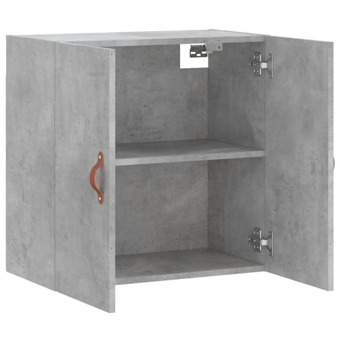 Dulap de perete, gri beton, 60x31x60 cm, lemn compozit - WALTI WALTI