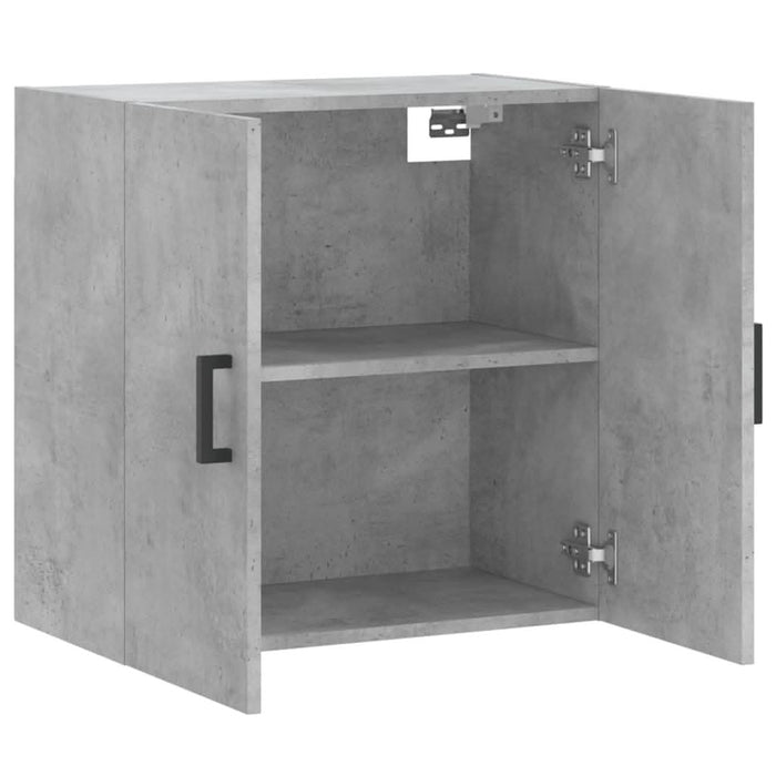 Dulap de perete, gri beton, 60x31x60 cm, lemn compozit - WALTI WALTI
