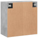 Dulap de perete, gri beton, 60x31x60 cm, lemn compozit - WALTI WALTI