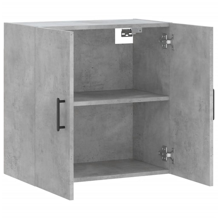 Dulap de perete, gri beton, 60x31x60 cm, lemn compozit - WALTI WALTI