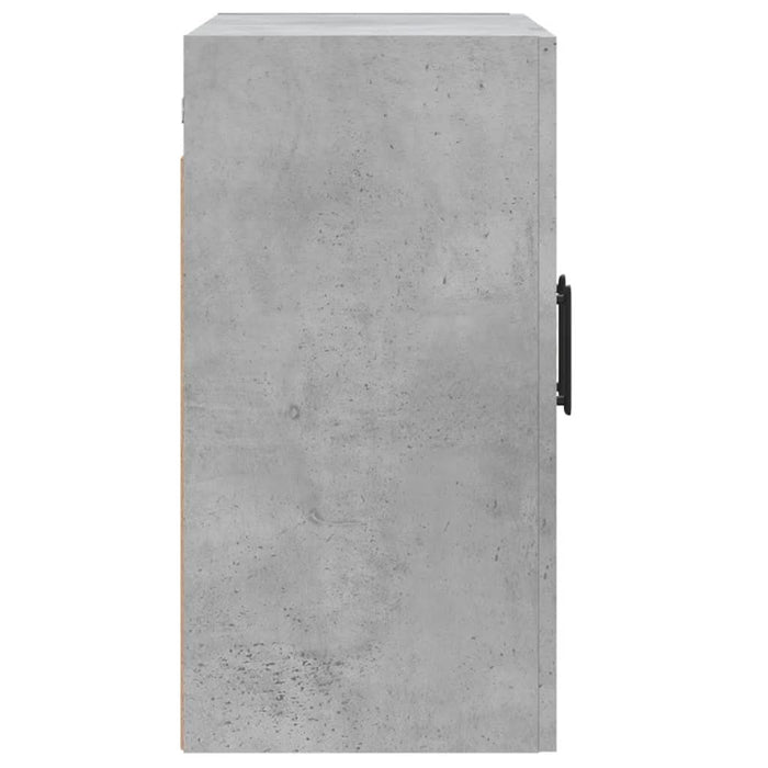 Dulap de perete, gri beton, 60x31x60 cm, lemn compozit - WALTI WALTI
