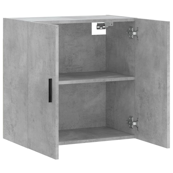 Dulap de perete, gri beton, 60x31x60 cm, lemn compozit - WALTI WALTI