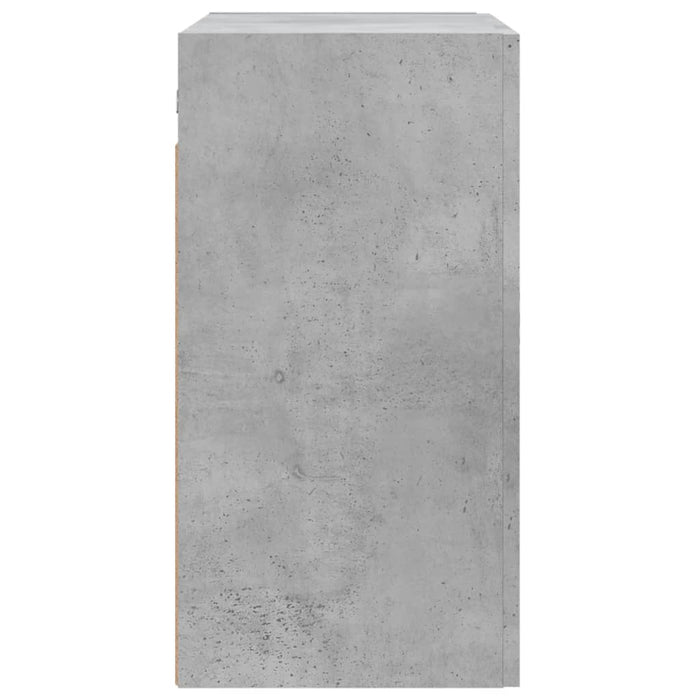 Dulap de perete, gri beton, 60x31x60 cm, lemn compozit - WALTI WALTI