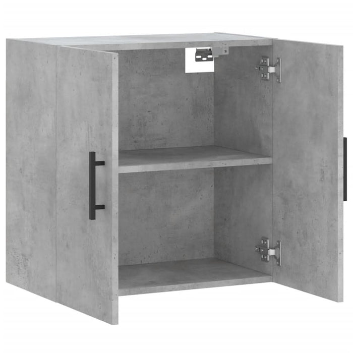 Dulap de perete, gri beton, 60x31x60 cm, lemn compozit - WALTI WALTI