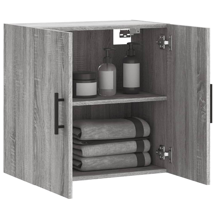 Dulap de perete, gri sonoma, 60x31x60 cm, lemn compozit - WALTI WALTI