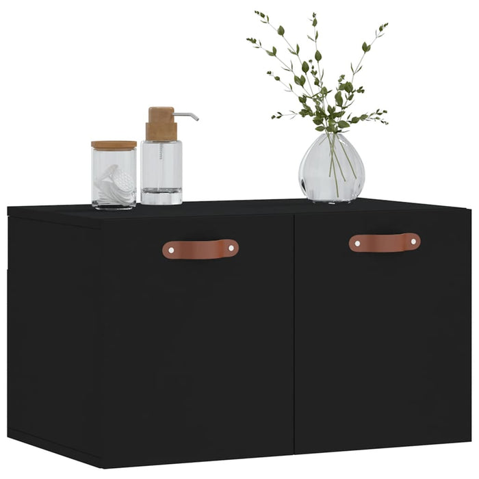 Dulap de perete, negru, 60x36,5x35 cm, lemn prelucrat - WALTI WALTI