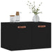 Dulap de perete, negru, 60x36,5x35 cm, lemn prelucrat - WALTI WALTI
